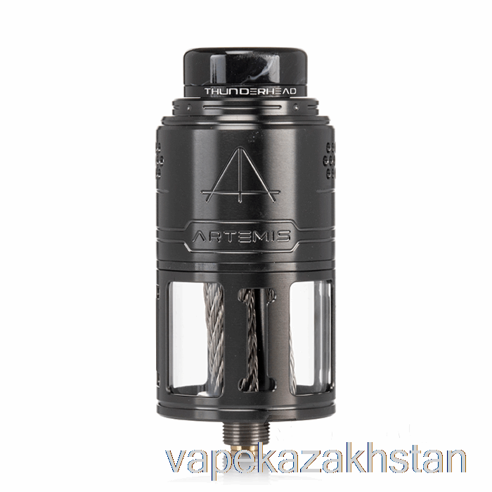 Vape Kazakhstan Thunderhead Creations Artemis V2 Top Coiler 25mm RDTA Gunmetal